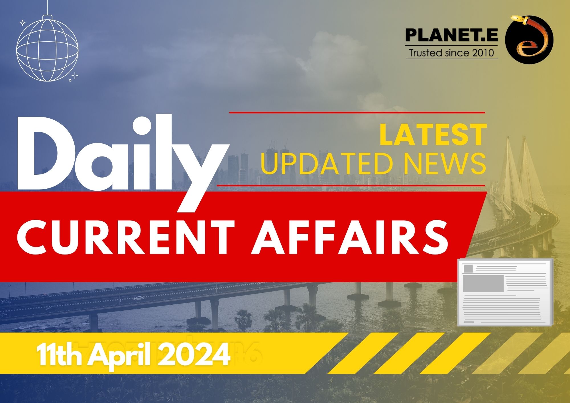 current affairs 11th April 2024