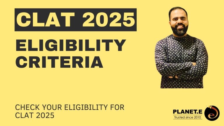 CLAT exam 2025, CLAT eligibility criteria