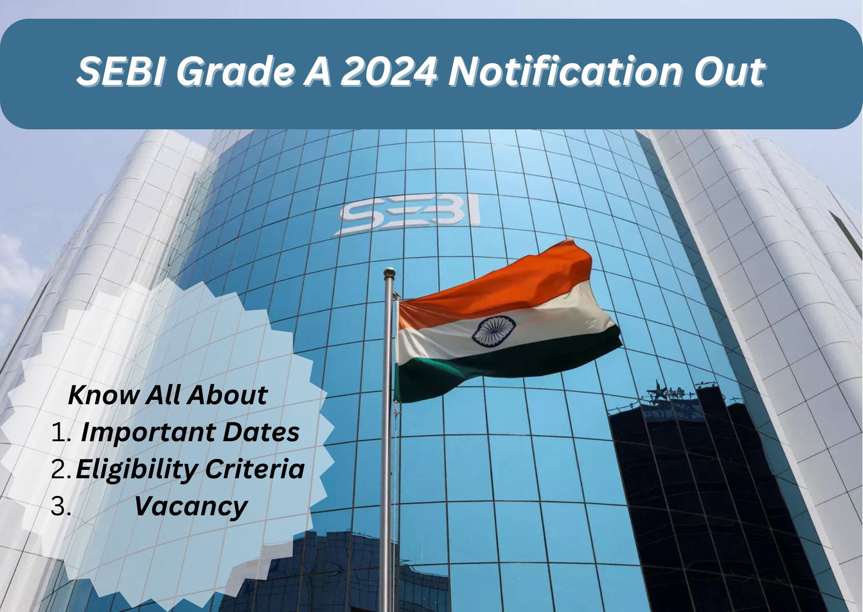 SEBI Grade A 2024 Notification