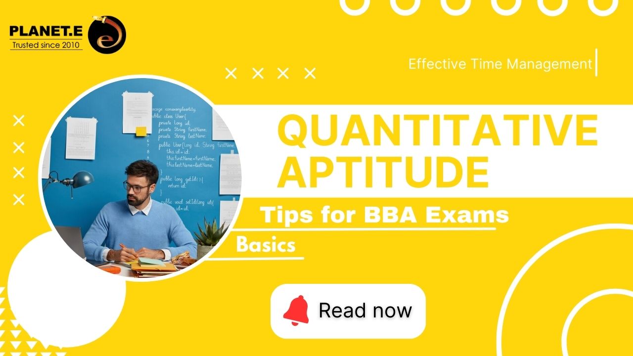 Tips for Quantitative Aptitude for BBA Exams