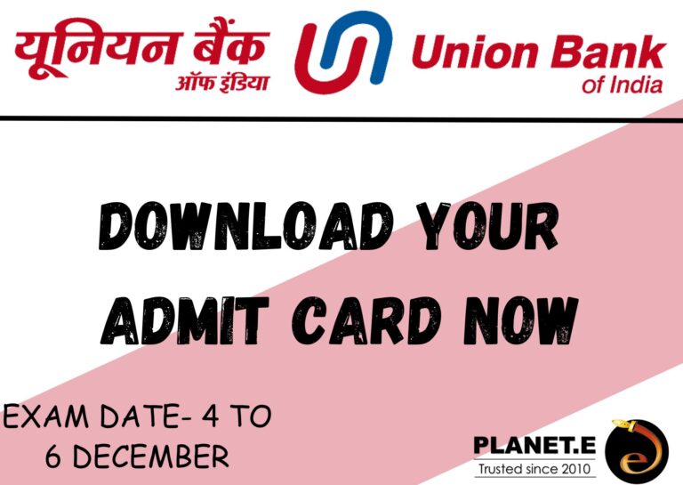 UBI LBO Admit Card 2024 Out