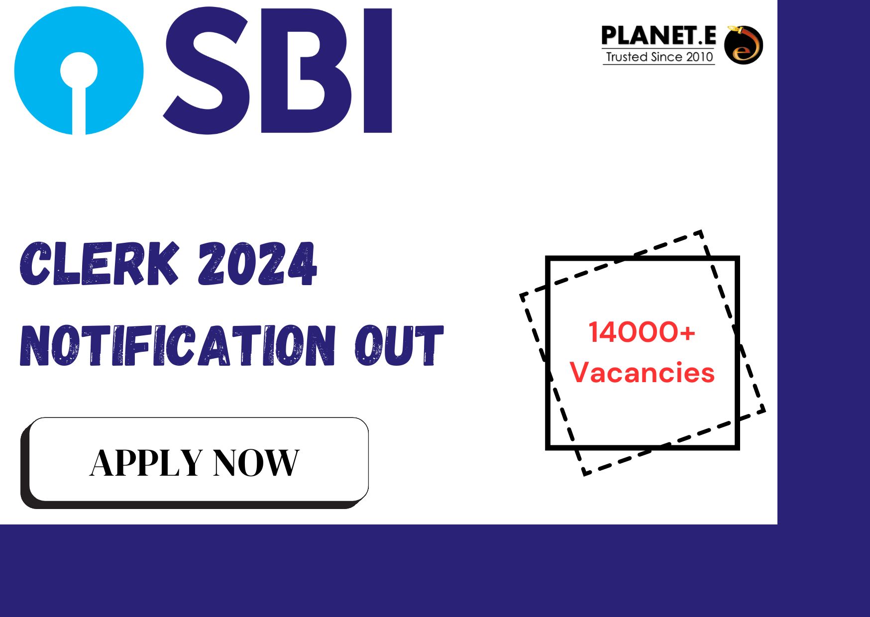 SBI Clerk 2024 Notification Out