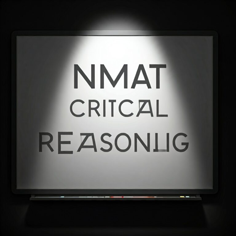 critical reasoning nmat