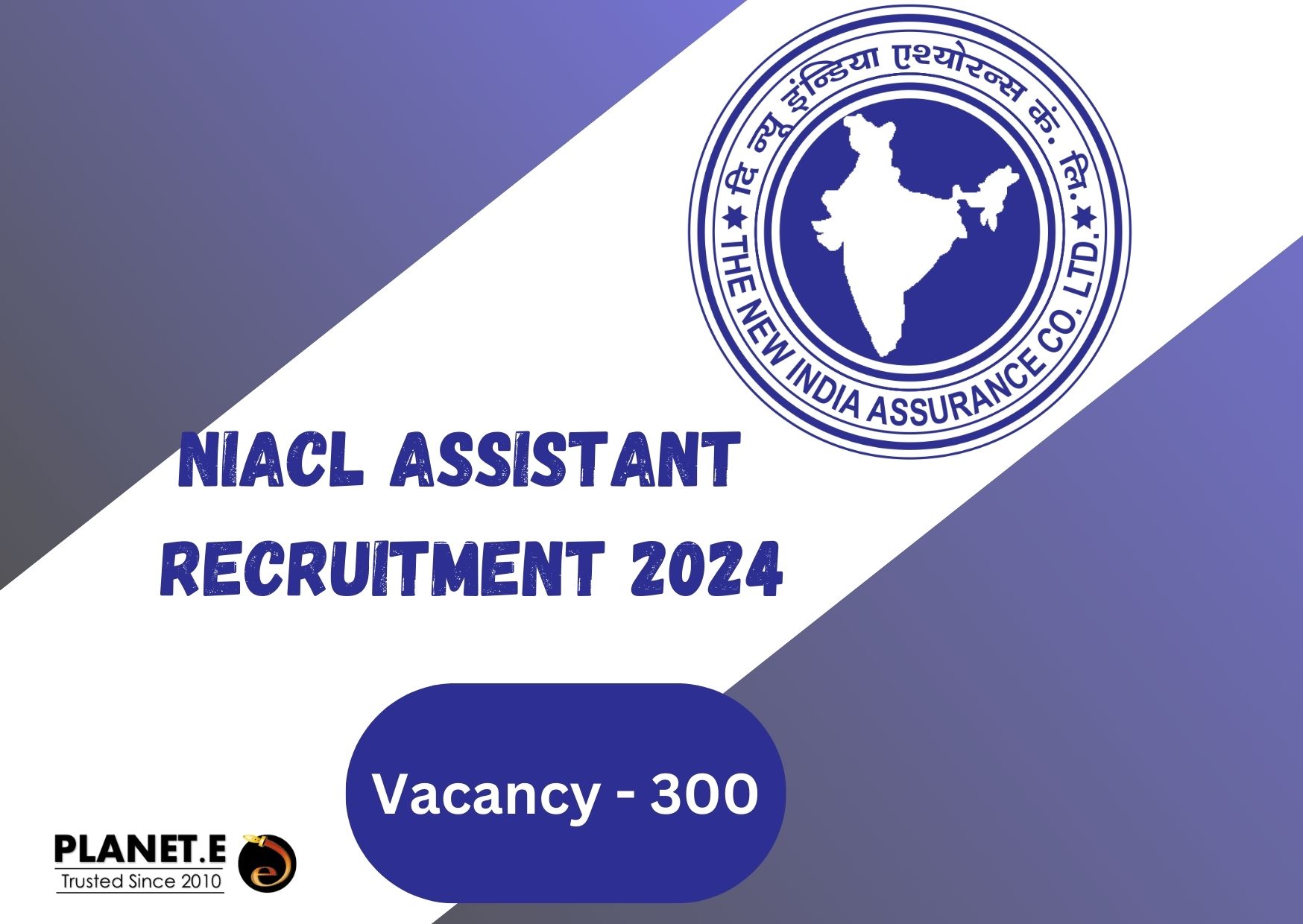 NIACL Assistant Recruitment 2024