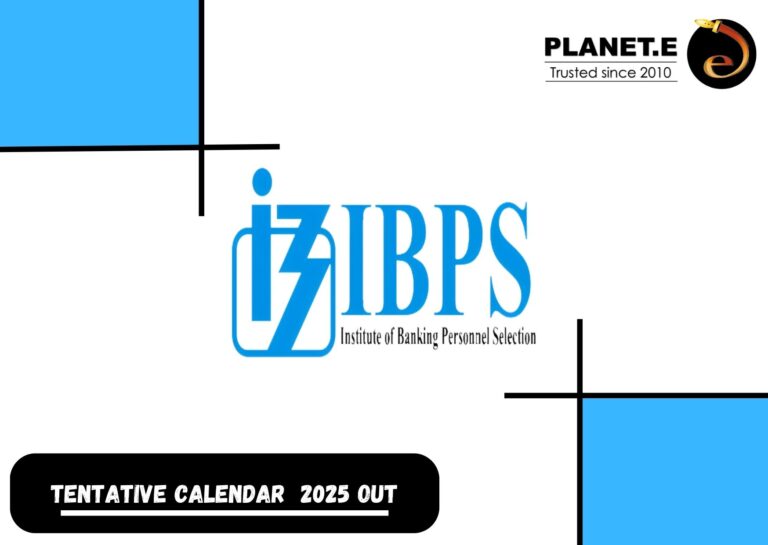 IBPS Tentative Calendar 2025