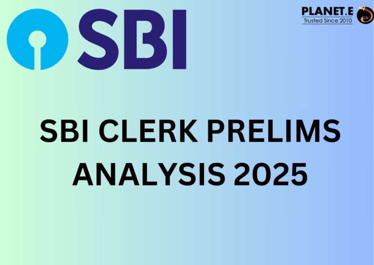 SBI Clerk Prelims Exam Analysis 2025