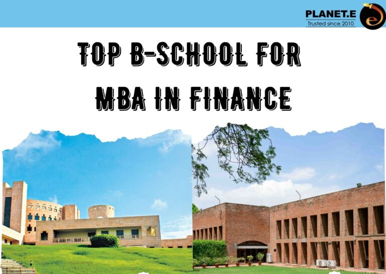 Top MBA Finance College in India