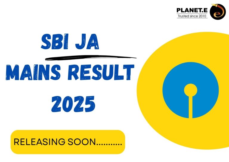 SBI JA 2025 MAINS RESULT RELEASING SOON
