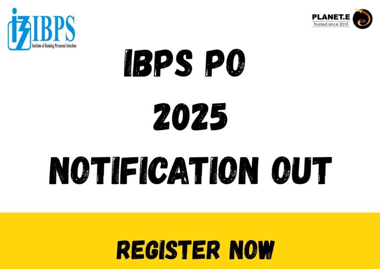 IBPS PO 2025 Notification Out