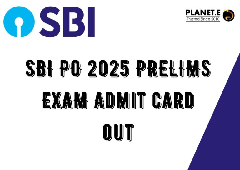 SBI PO 2025 PRELIMS ADMIT CARD EXPECTED SOON