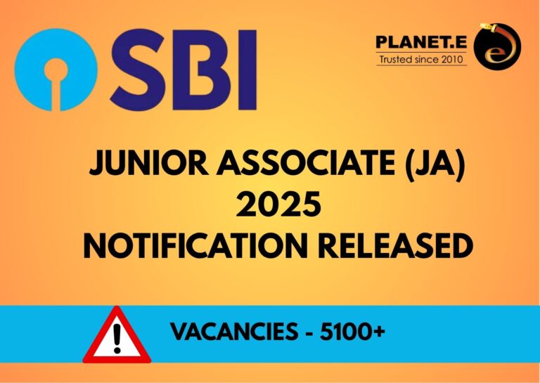 SBI Clerk Notification 2025