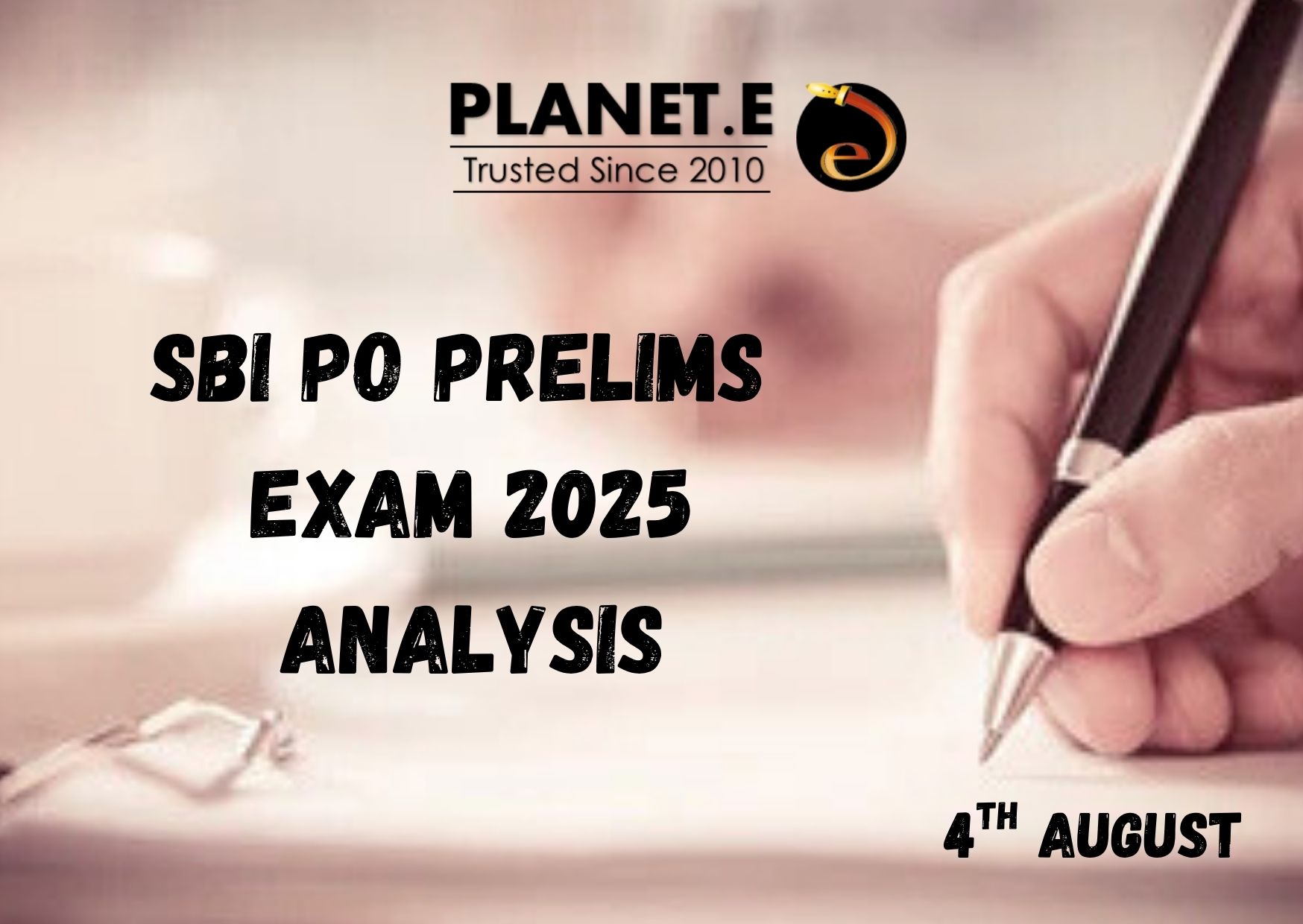 SBI PO PRELIMS EXAM 2025 ANALYSIS