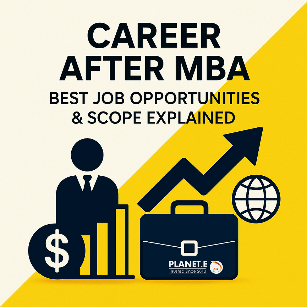 “Career opportunities after MBA in India”