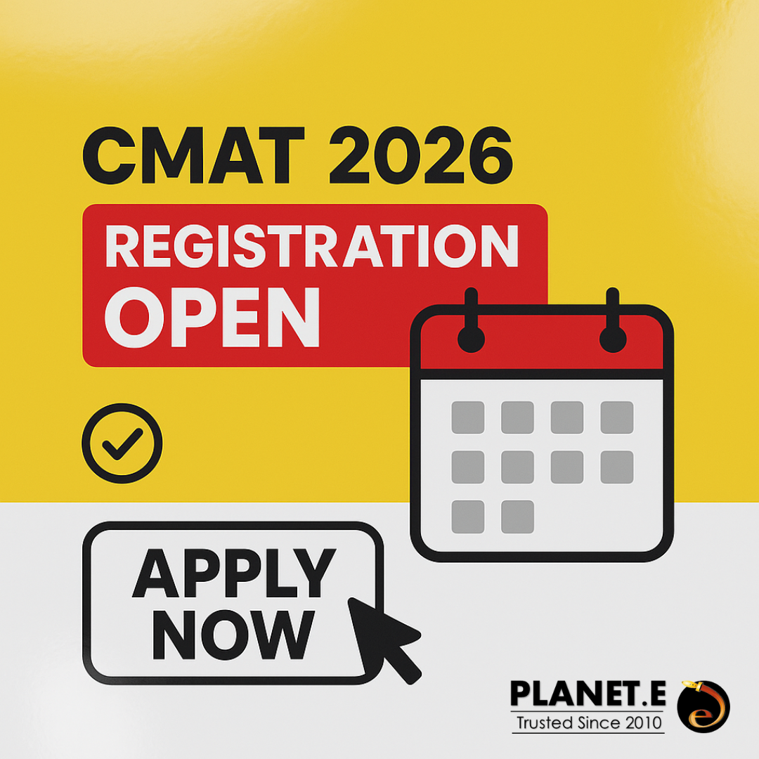 “CMAT 2026 Registration Open – Apply Online via NTA Portal with Planet E Guidance”